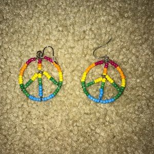 colorful earrings
